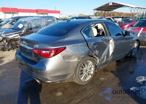 2020 Infiniti Q50 Luxe Awd from USA, damaged, VIN JN1EV7AR3LM252872